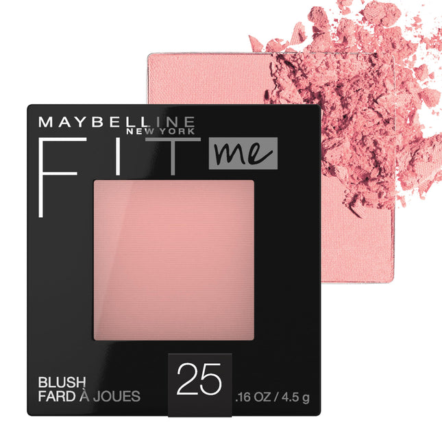 Maybelline Fit Me Blush, Lightweight, Smooth, Blendable, Long-Lasting All-Day Fa