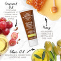 Qhemet Biologics Olive & Honey Hydrating Balm - Moisturizing Hair Balm for Smooth, Soft, Supple Hair - Leave in for Long-Lasting Hydration -