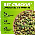 Wonderful Pistachios No Shells, Roasted & Salted Nuts, 24 Ounce Bag Roasted & Salted 24 Ounce (Pack of 1)