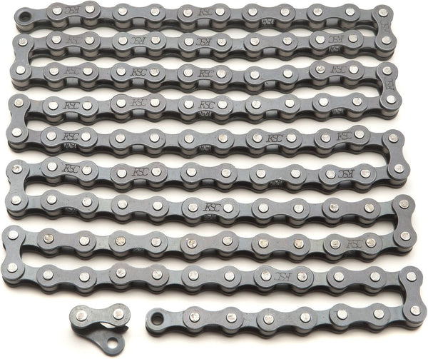 Schwinn Chain, Steel Replacement Chain, 112 Links, Fits Derailleur & Non-Derailleur Bikes, Single & Multi-Speed Bikes 1/2 inch x 1/8 inch Single Speed