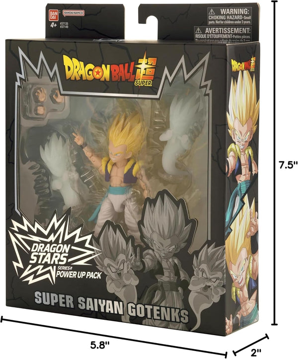 Dragon Ball Super - Dragon Stars - Super Saiyan Gotenks Power Up Pack Action Figure Set