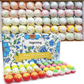 Bath Bombs Gift Set, 50 Handmade Bulk Bath Bombs for Kids, Women, Men, Wonderful Fizz Effect Bath Gift for Valentine'S Day, Christmas & Any