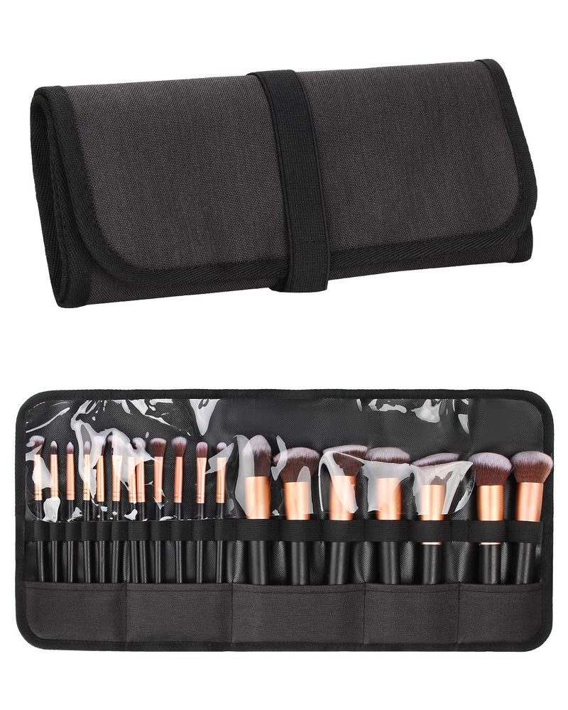 OCHEAL Makeup Brush Holder,Makeup Brush Organizer,Travel Makeup Brushes Bag Cosmetic Bags Pouch for Women Cosmetic Brushes Makeup Artist -Brushes