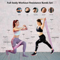 Fabric Resistance Bands for Working Out, 3 and 4 Levels Booty Bands Long Resistance Bands for Women and Men | Elastic Bands for Exercise Bands