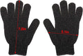 6Pairs Exfoliating Gloves - Premium Black Scrub Wash Mitt for Bath or Shower - Luxury Spa Exfoliation Accessories for Beauty Spa Massage, Suitable