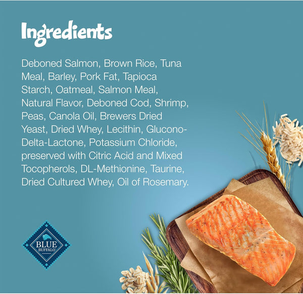 Blue Buffalo Bursts Crunchy & Creamy Cat Treats, Great for Training, Savory Seafood, 5-oz Bag Seafood 5 Ounce (Pack of 1)