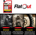 FlatOut Tire Sealant Sportsman Formula - Prevent Flat Tires, Seal Leaks, Contains Kevlar, 32-Ounce Bottle, 1-Pack… 1 Pack - 32 Fl Oz