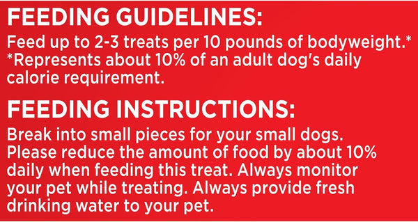 Milk-Bone MaroSnacks Small Dog Treats with Real Bone Marrow, 40 Oz. Canister | Dog treats with 12% protein Beef 2.5 Pound (Pack of 1)