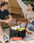 TOURIT Cooler Bag 48/60 Cans Insulated Soft Cooler Large Collapsible Cooler Bag 32/40L Lunch Coolers for Picnic, Beach, Work, Trip