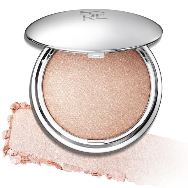 FOCALLURE Shimmer Face Highlighter Makeup Powder, Gel to Powder Glow Finish, Lea