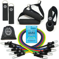 Resistance Bands Set for Men, Women, Exercise & Workout. Fitness Bands for Leg & Bicep Work. Workout Bands for Working Out. Stretch Bands for