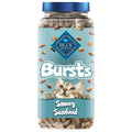 Blue Buffalo Bursts Savory Seafood Crunchy & Creamy Cat Treats, Great for Training, Real Salmon Natural Cat Treats Enhanced with Vitamins,