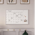 U Brands Flower Magnets for Fridge, 12 Count, Cute Magnets for Locker Blush and Cream Flowers