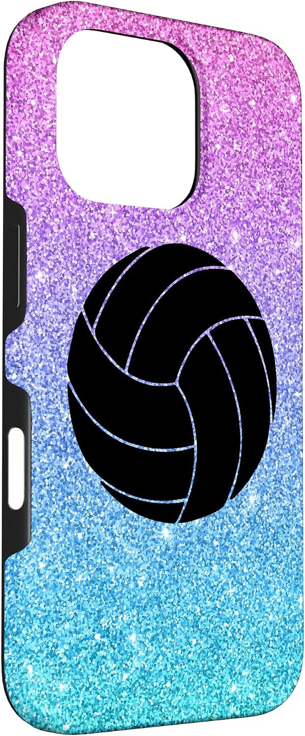 Cute Trendy Volleyball Gift for Girls Teens and Women Case for iPhone 16 Pro