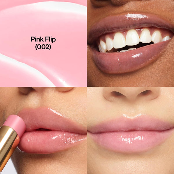 REVLON Super Lustrous Glass Shine Balm, 002 Pink Flip, 0.11 oz