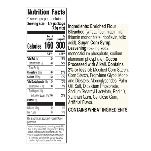 Betty Crocker Delights Super Moist Red Velvet Cake Mix, 13.25 Oz. (Pack of 12)