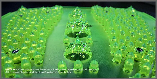 Reflexology Foot Massage Mat Stimulates Blood Circulation Acupressure Feet Massager Plate Board with Magnet (2. Foot Shape Mat)