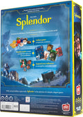 Asmodee Splendor Board Game - Gem Trading & Engine-Building Strategy for Adults & Families, Adult Board Games, Family Fun for Adults, 2-4 Players