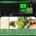 First Melody Beard Oil,Maximun Thickening Biotin, with Castor Oil and Argan & Jojoba Oils, Promotes Beard Growth, Styles, Strengthens & Softens