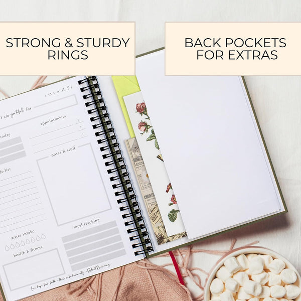 Beautiful To Do List Notebook - Aesthetic Daily Planner to Easily Organize Your Tasks And Boost Productivity - Stylish Undated ADHD Planner Gift