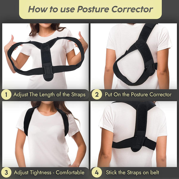 Cervical Neck Traction Device & Posture Corrector for Women and Men, FSA HSA Eligible Inflatable Neck Stretcher Brace for Decompression,