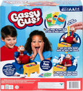 Gassy Gus, Interactive Gut-Busting Game, Feed Gus Foods, Watch Out for Big Blast! Hilarious Sounds, 2-4 Players Ages 4+, with Inflatable Belly, 54