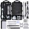 SHOWPIN Precision Computer Screwdriver Kit: 122PCS Laptop Screwdriver Sets Gray-122pcs-1pack