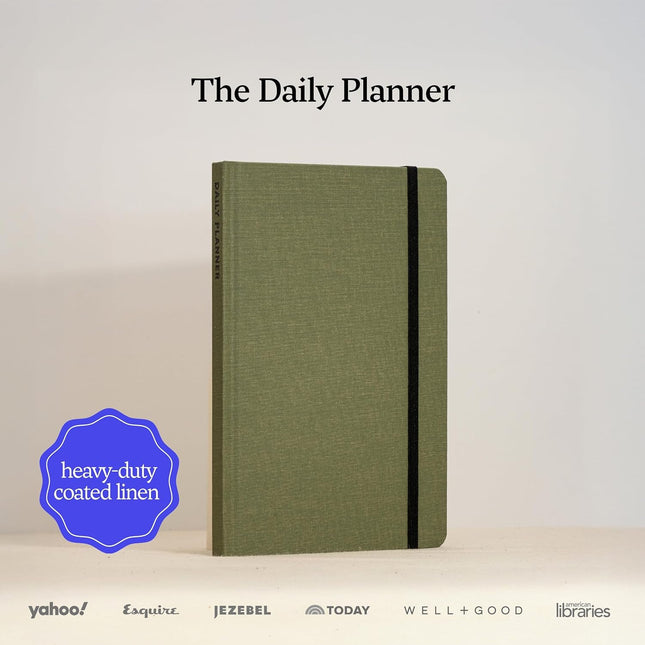 Undated Daily Planner for Productivity & Work Ã¢ÂÂ Hardcover, 120 Days, with H