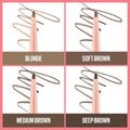 Maybelline Total Temptation Eyebrow Definer Pencil, Blonde, 1 Count 300 BLONDE 1 Count (Pack of 1)