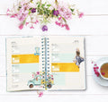 Daphne'S Diary Daily Planner Journal 2025 | Everyday Agenda with Creative Designs, Fold-Out Montly Overviews, Shopping Lists | Decorative Weekly
