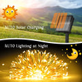 Selarlyt 200 LED 72Ft Solar String Lights for Outside, Solar Fairy Lights for Outside Waterproof with 8 Modes, Twinkle Light for Patio Tree