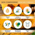 AMVital Turmeric Body Scrub, Face & Body Exfoliating Scrub, 7.8 oz | Weekly polish step • Shower skincare routine • Soft refreshed feel