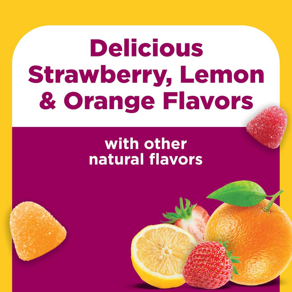 Nature Made Womens Gummy Multivitamins with Omega-3, 150 Gummies Strawberry, Lemon & Orange 150 Count (Pack of 1)