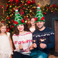 Christmas Hat,Gnome Hat, Strange Dr.Seuss Hats,Holiday Duck Cap for Xmas New Year Festive Party Supplies Green Side
