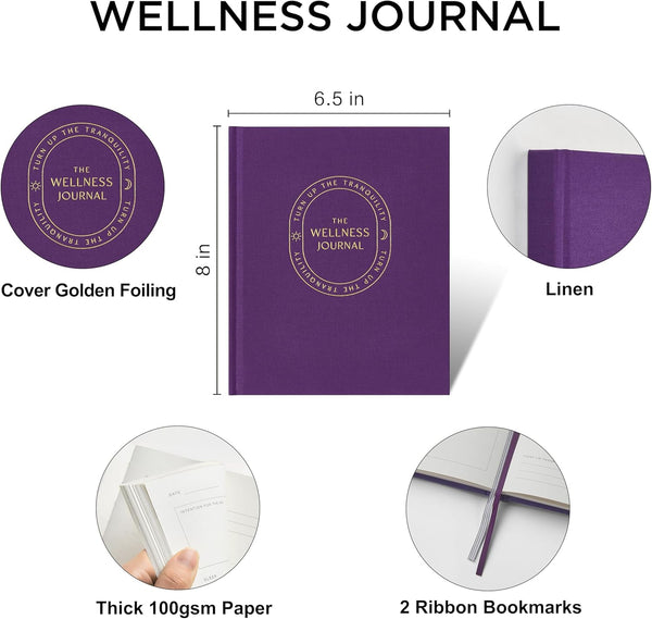 And per Se Wellness Journal, 91 Days Self-Care Journal to Practice Positive Thinking, Mindfulness & Reflection, Undated Daily Wellness Planner for
