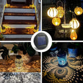 Replacement Solar Light Parts, 2 Pack Solar Lights Replacement Top, 8 lumens Solar Light Inserts for Lanterns, Waterproof Battery Box Top DIY