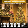 Connectable 200 LED String Lights Indoor Outdoor with Timer, 66FT 13 Modes Warm White Christmas Lights Waterproof, Twinkle Fairy Lights Plug in