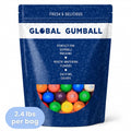Gumballs for Gumball Machine - 1 Inch Large Gumballs - King Gumballs in Bulk - 2.4 Lb Gumball Machine Refills - 140 Pcs Giant Gumballs - Bulk Gum