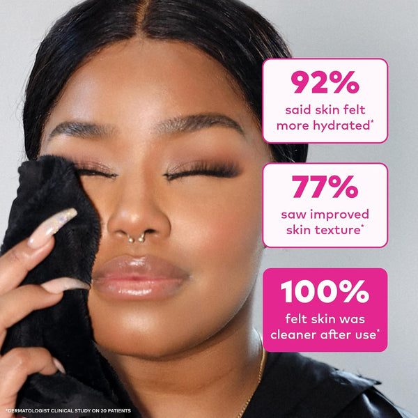The Original MakeUp Eraser PRO, Effortlessly Remove All Makeup Using Only Water, Including Waterproof Mascara, Eyeliner, Foundation, Lipstick,