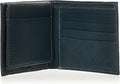 Timberland Men'S Leather Wallet with Attached Flip Pocket, Navy (Blix), One Size