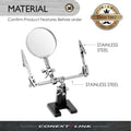 Helping Hand Magnifier Magnifying Glass Jewelry Clamp Holder Soldering Stand