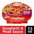 HORMEL COMPLEATS Spaghetti & Meat Sauce Microwave Tray, 7.5 oz. (7 Pack) Spaghetti with Meat Sauce
