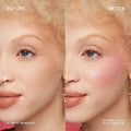 NYX PROFESSIONAL MAKEUP Buttermelt Powder Blush, Fade and Transfer-Resistant Blush, up to 12HR Make up Wear, Vegan Formula - Butta Together
