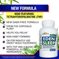 Eden Daily Sleep [New GABA Free Formula] Ã¢ÂÂ Fall Asleep Faster, Relax Your Muscles, Promote Deep and Restful Sleep (60 Vegan Capsules)