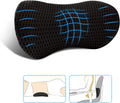 Lumbar Pillow, Memory Foam Lumbar Support Pillow for Office Chair and Car Seat, Back Support Pillow for Lower Back Pain Relief, Support Cushion