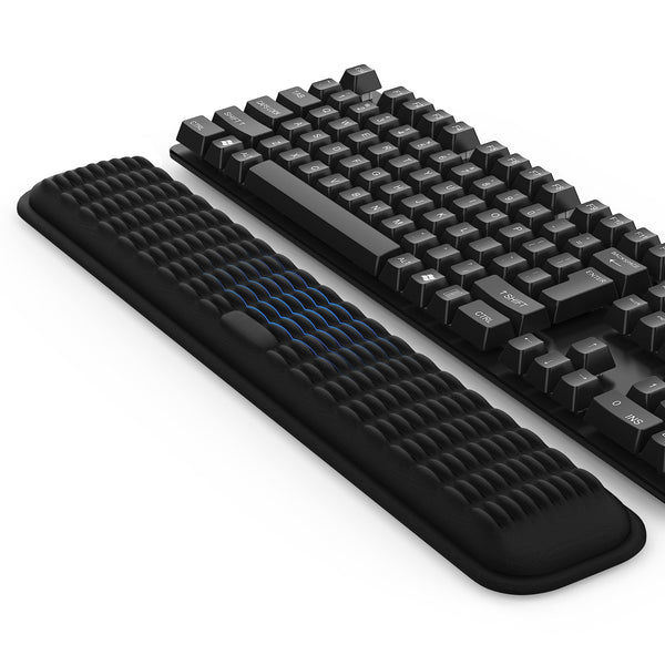 MEKASS Keyboard Wrist Rest, Soft Memory Foam Wrist Support for Keyboard, Keyboard Hand Rest Pad for Wrist Pain Relief, Keyboard Wrist Guard for