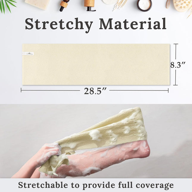 Myhomebody Exfoliating Washcloths for Showering, Loofah Body Scrubber Exfoliator