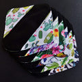 7pcs/Set Reusable Menstrual Pads Including 1pc Mini Wet Bag +6pcs Bamboo Charcoal Cloth Menstrual Incontinence Pads/Reusable Sanitary/Mama Panty