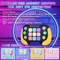 AOTIBO Fast Push Fidget Toys Handle, Flashing Handheld Game for Kids Teens Adults, Electronic Brain & Memory Game, Quick Push Buttons Gamepad,