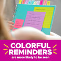 Post-it Super Sticky Notes, 4 x 4 in, Neon Fizz, 6 Lined Pads | School Supplies and Oﬃce Supplies, 2X the Sticking Power 4" x 4"